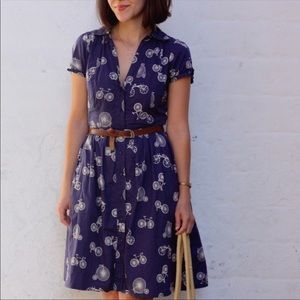 Porridge Bicycle Dress Sz. 6